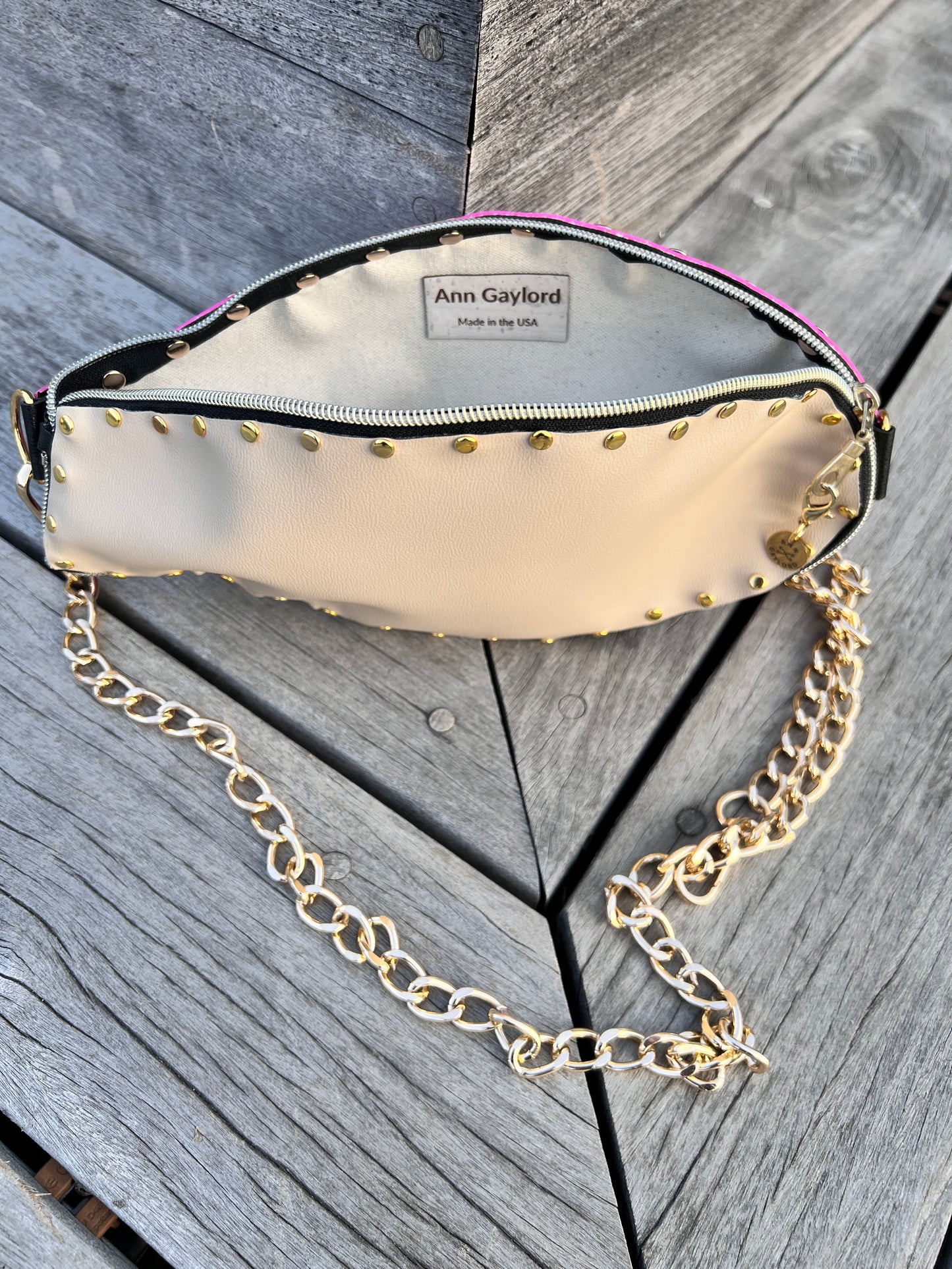 STUDIO SALE - Basketball Crossbody/Fanny Pack - Hot Pink