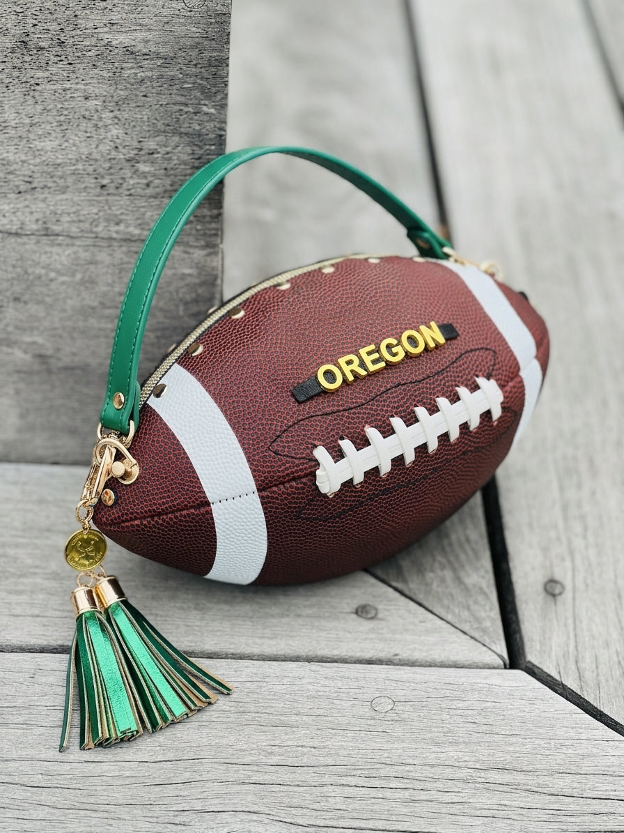 Custom Football Purse - Medium