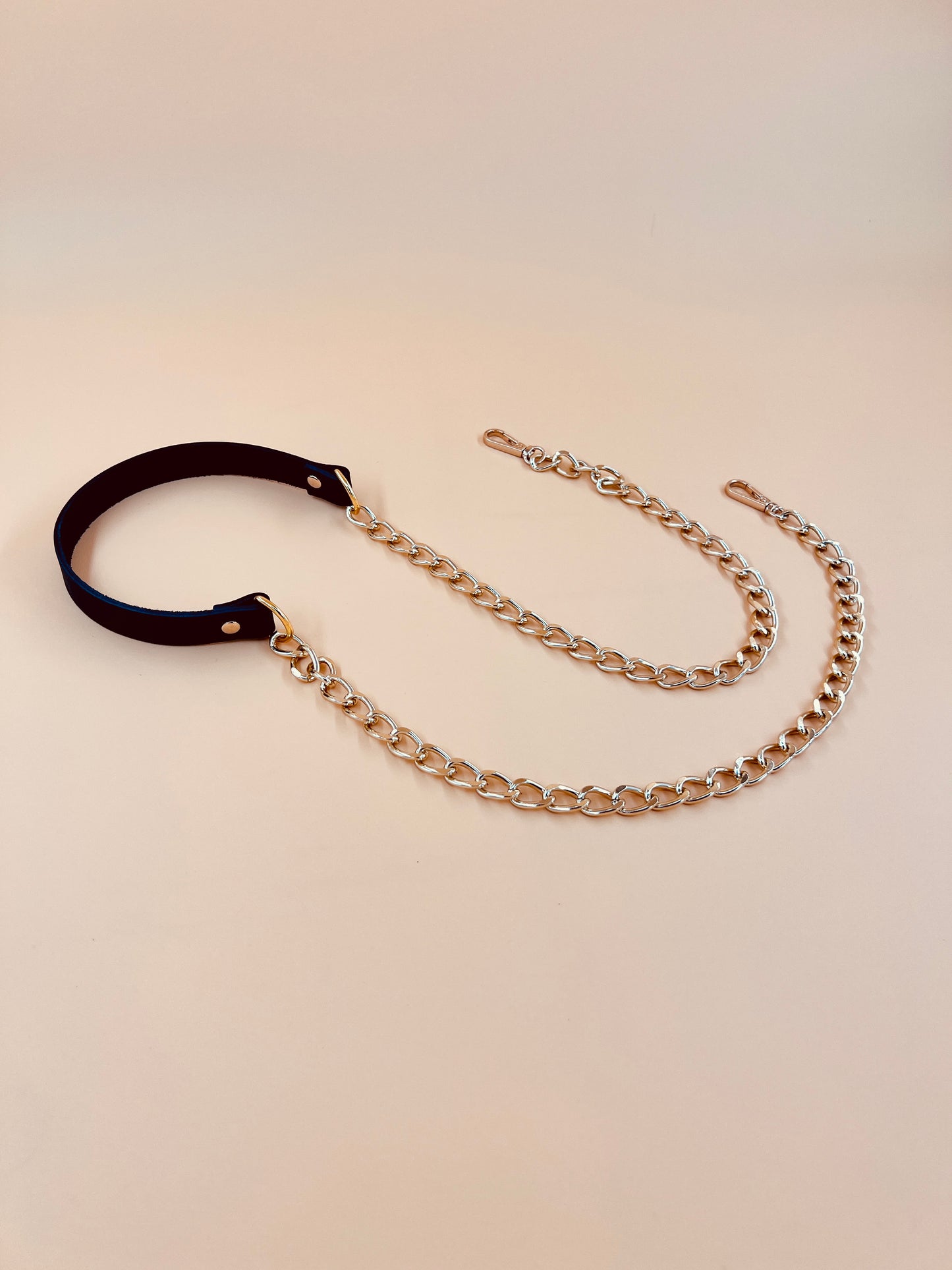 Handmade Mix and Match Leather-Chain Sling