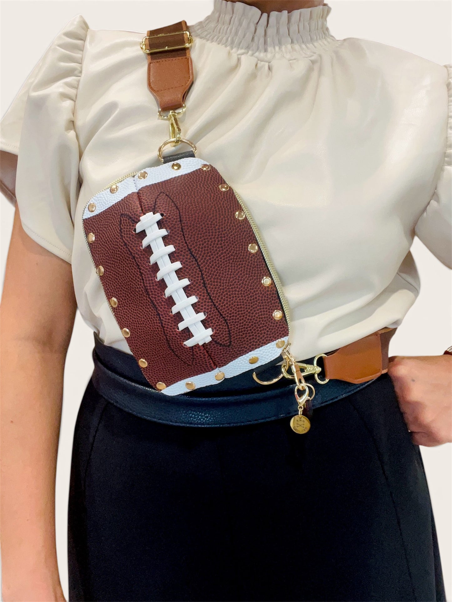 Football Stadium-Size Crossbody Bag