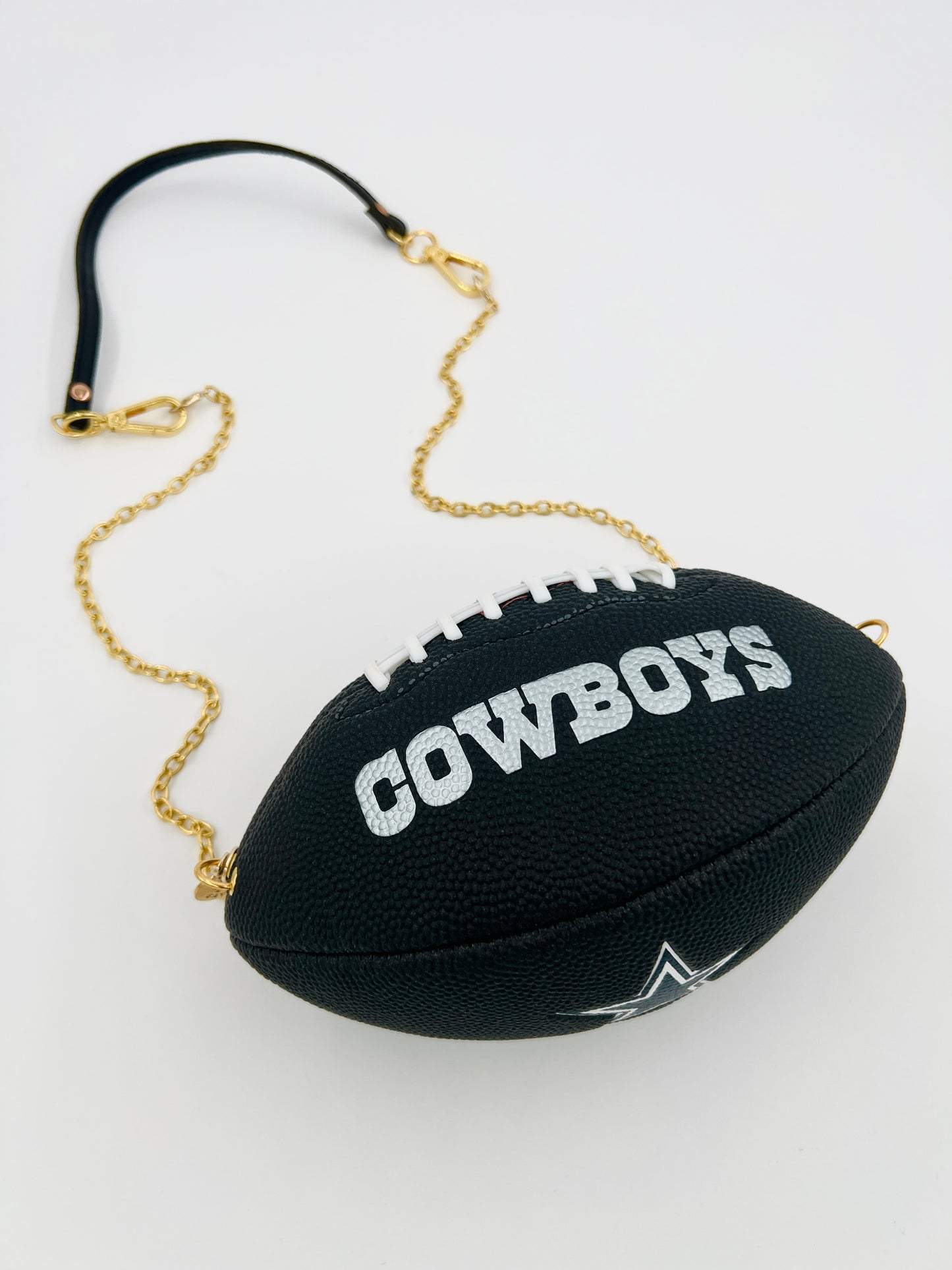 FOOTBALL CROSSBODY - MINI - Made with Authentic Football - Select from 6 teams