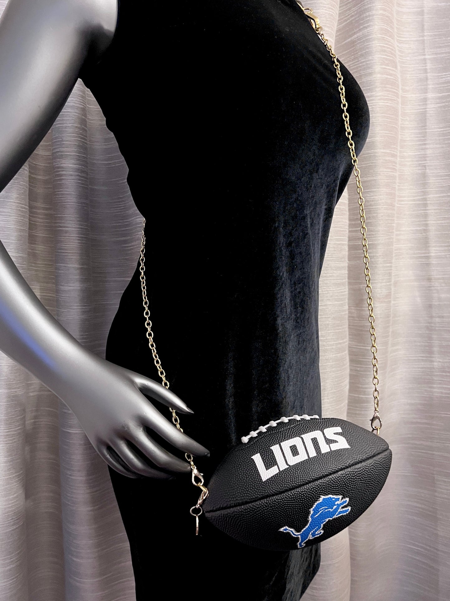 FOOTBALL CROSSBODY - MINI - Made with Authentic Football - Select from 6 teams