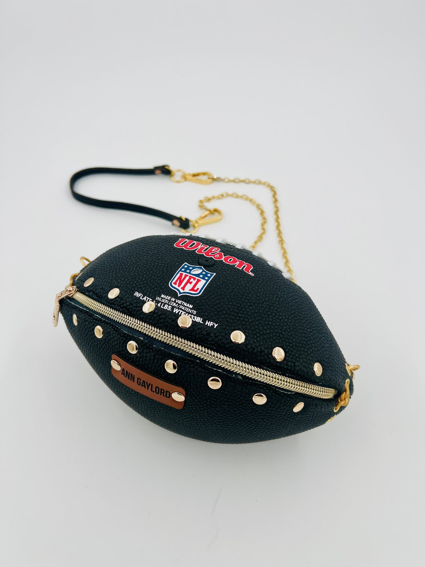 FOOTBALL CROSSBODY - MINI - Made with Authentic Football - Select from 6 teams
