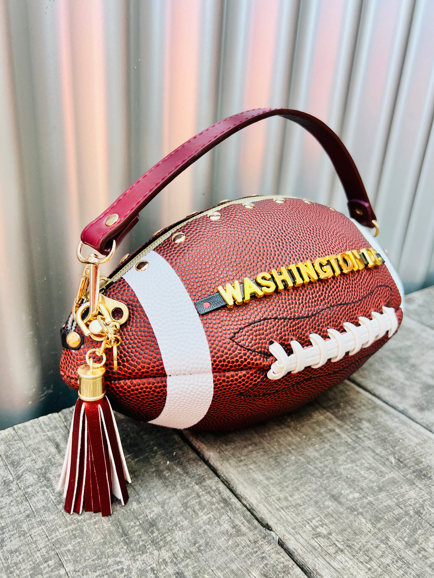 SUPER SALE! Custom Football Purse - Medium