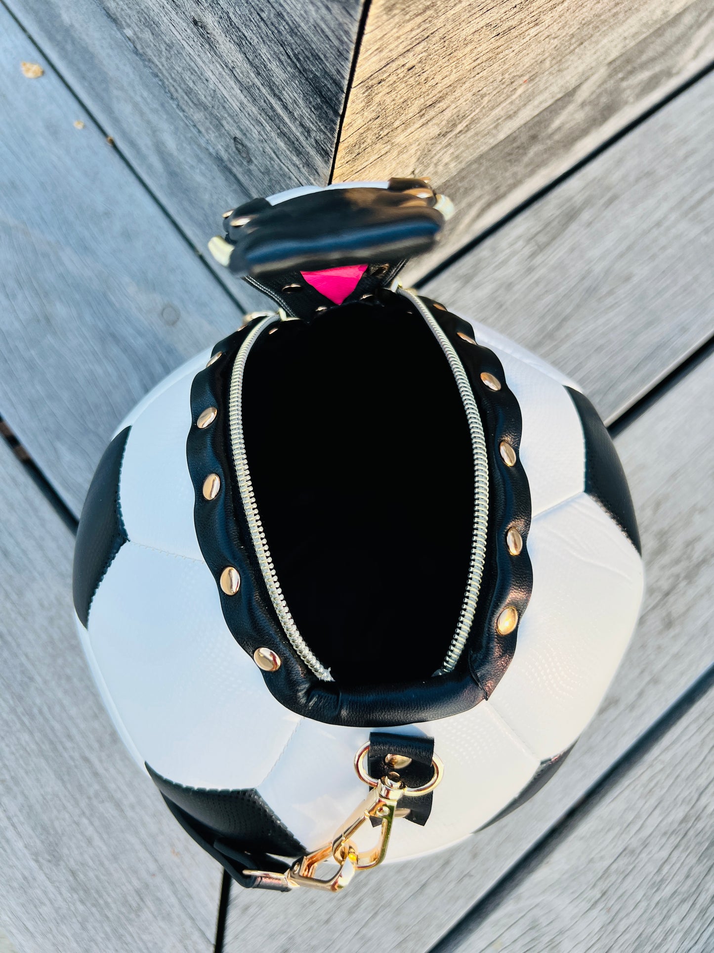 STUDIO SALE - Soccer Handbag
