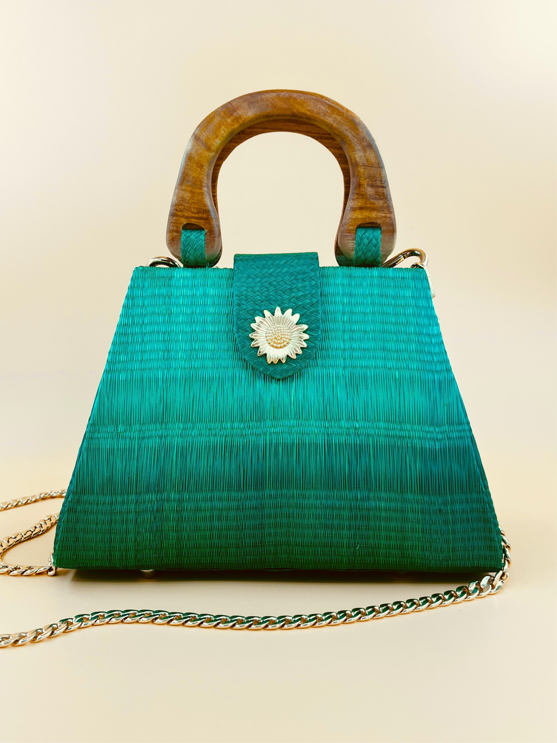AILEEN CROSSBODY Handwoven Trapezoid Bag, Sustainably Made