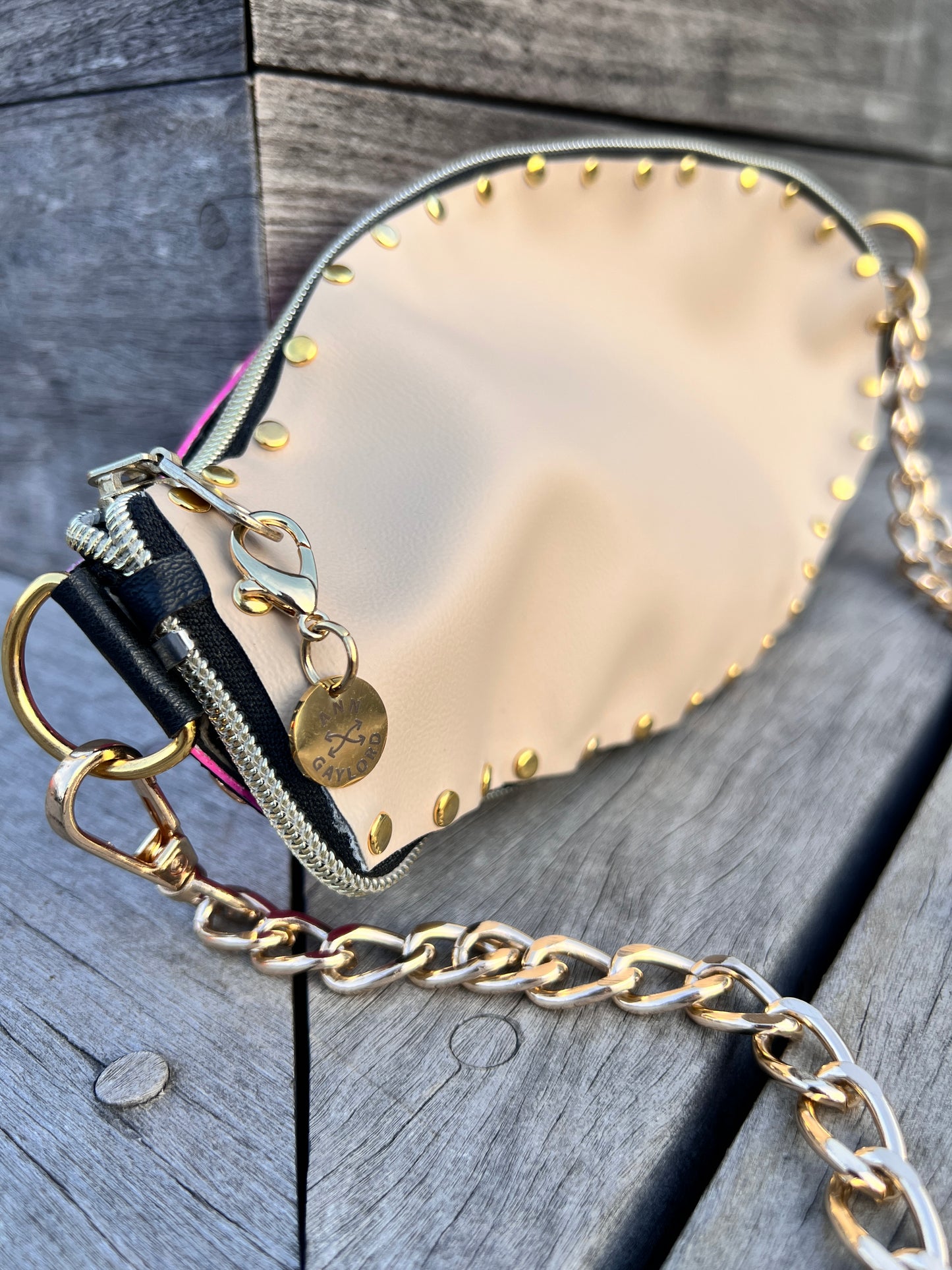 STUDIO SALE - Basketball Crossbody/Fanny Pack - Hot Pink