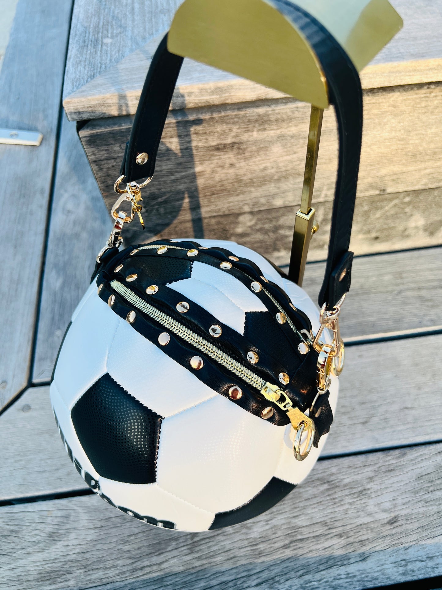 STUDIO SALE - Soccer Handbag