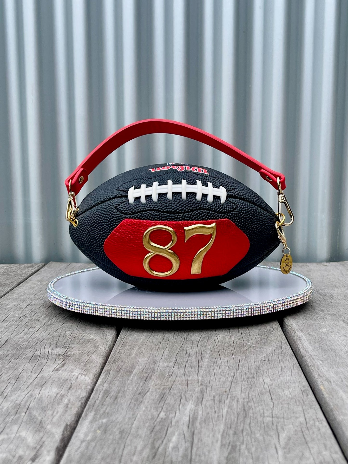 Kansas Chiefs Football Purse - Mini