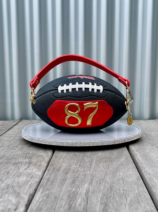 Kansas Chiefs Football Purse - Mini