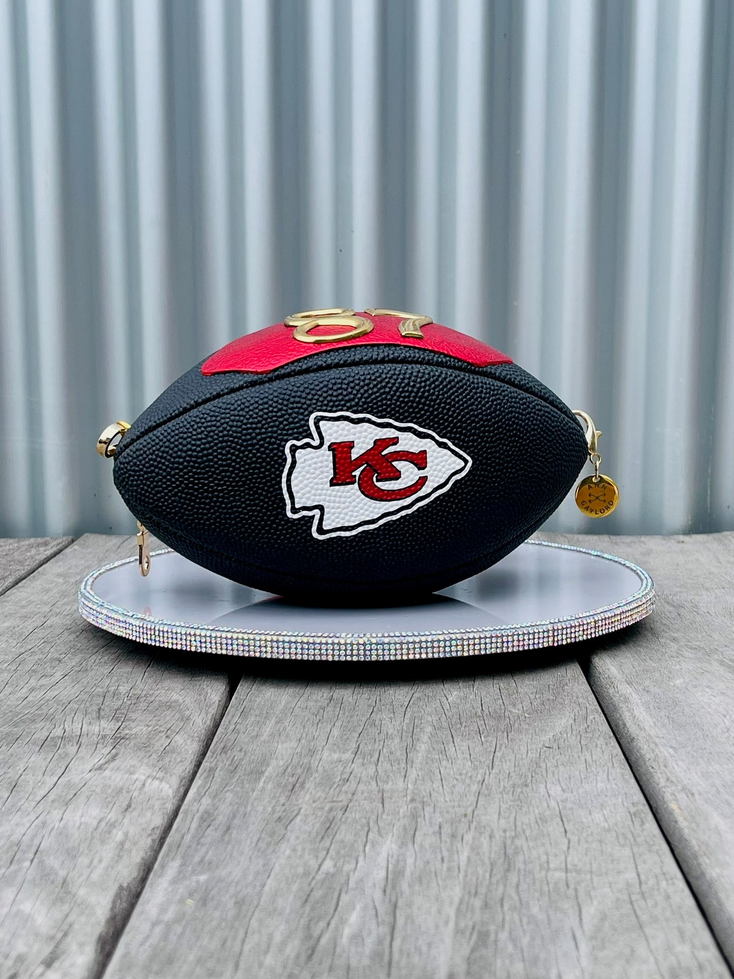 Kansas Chiefs Football Purse - Mini