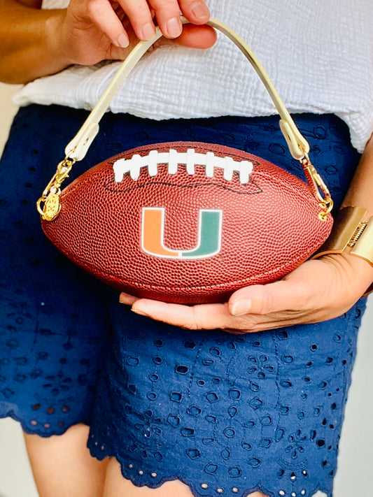 Hurricanes Mini-Football Purse