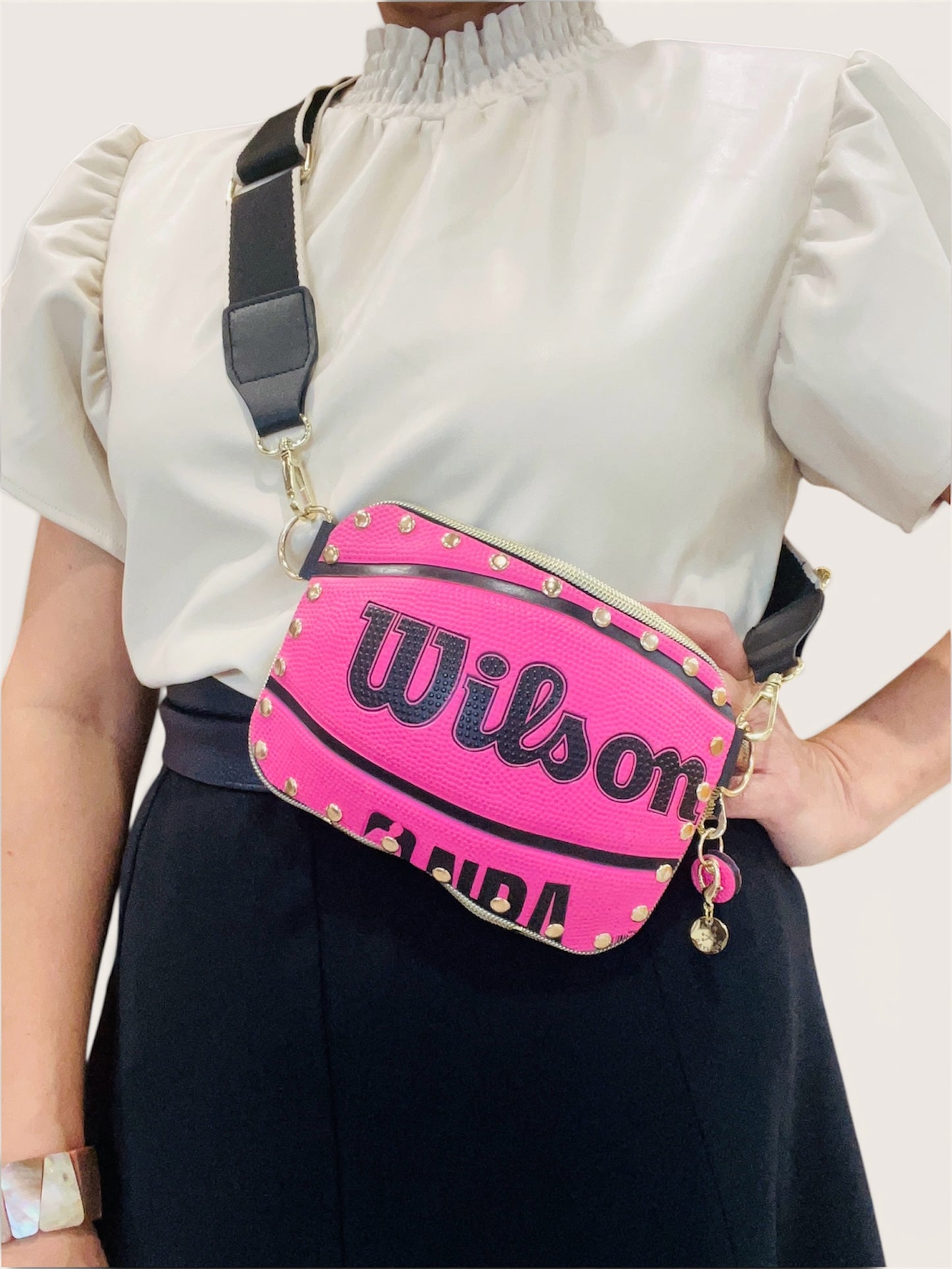 Basketball Stadium-Size Crossbody Bag