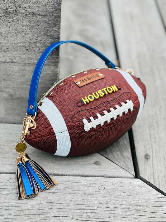Custom Football Purse - Medium