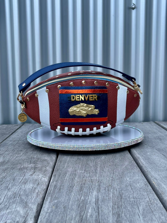 Denver Football Purse - Medium