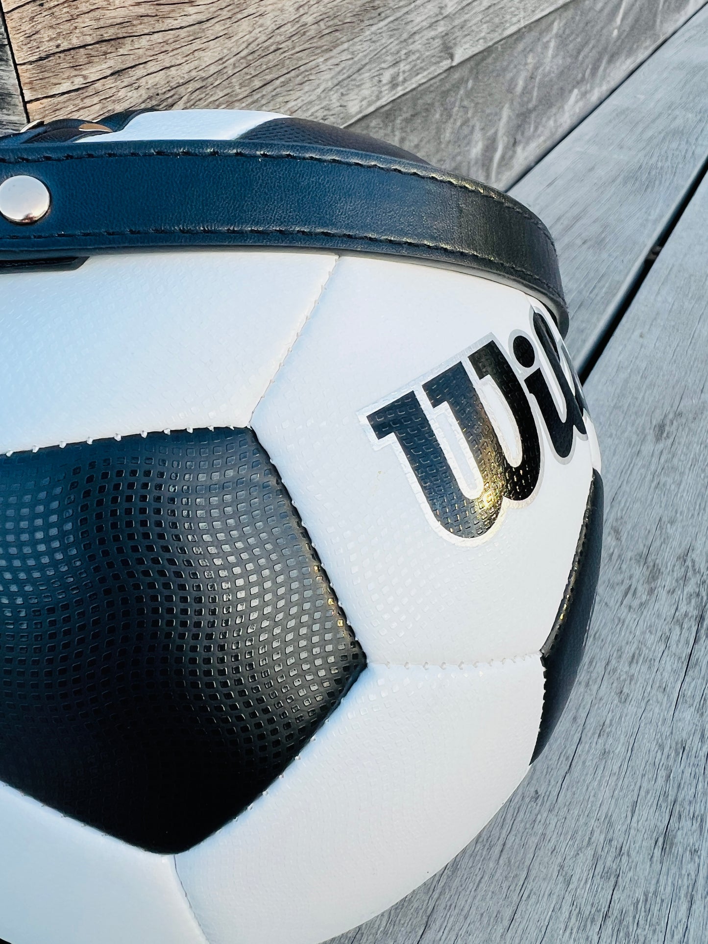 STUDIO SALE - Soccer Handbag