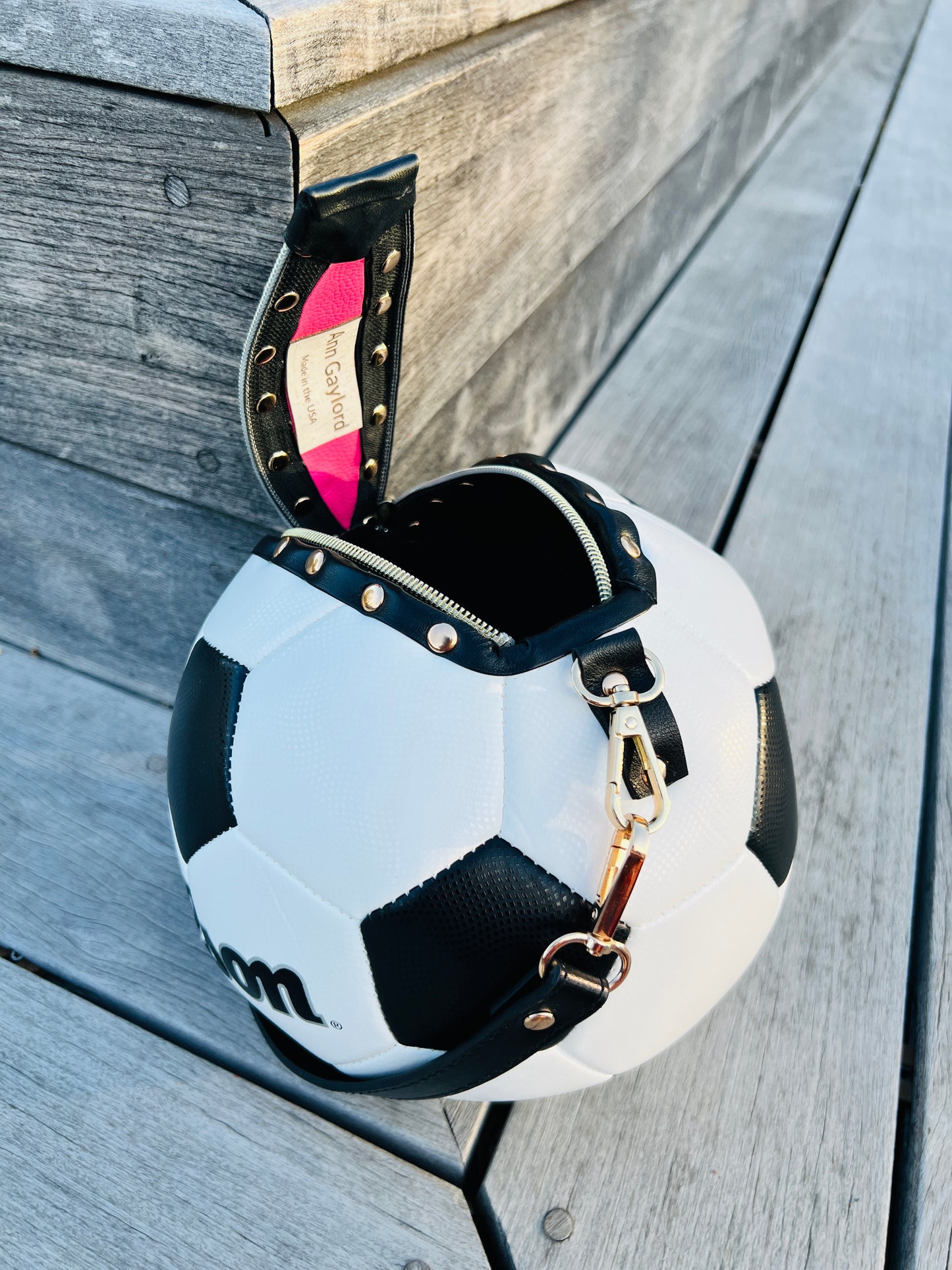 STUDIO SALE - Soccer Handbag