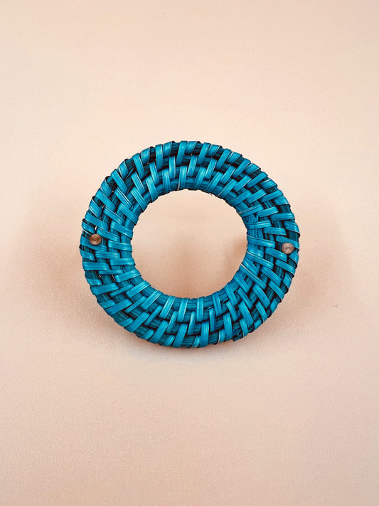 Handwoven Mix and Match Rattan Charm for the Wooden Bead Bags