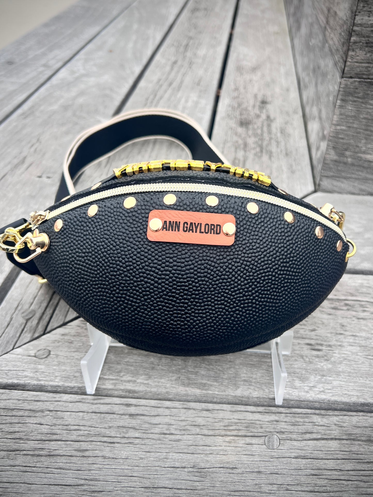 EAGLES FOOTBALL CROSSBODY - MINI - Made with Authentic Football