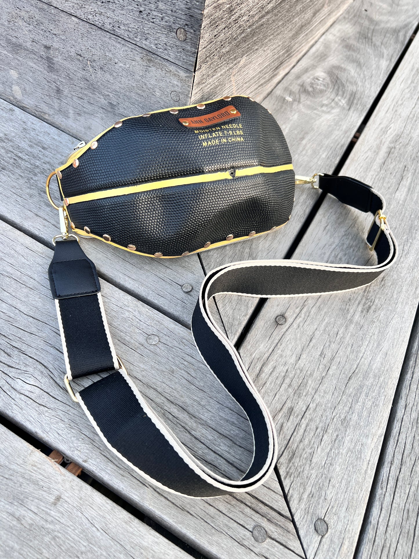 STUDIO SALE - Basketball Crossbody - Black