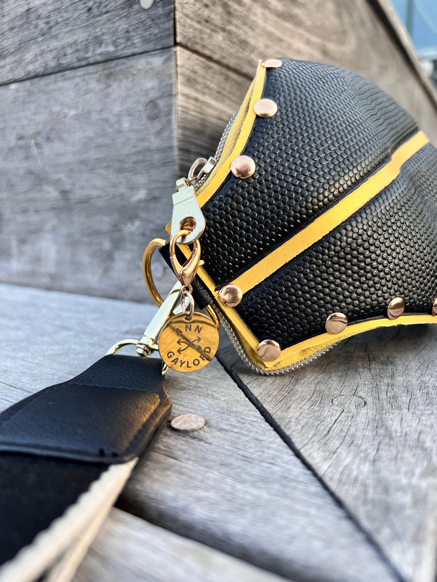 STUDIO SALE - Basketball Crossbody - Black