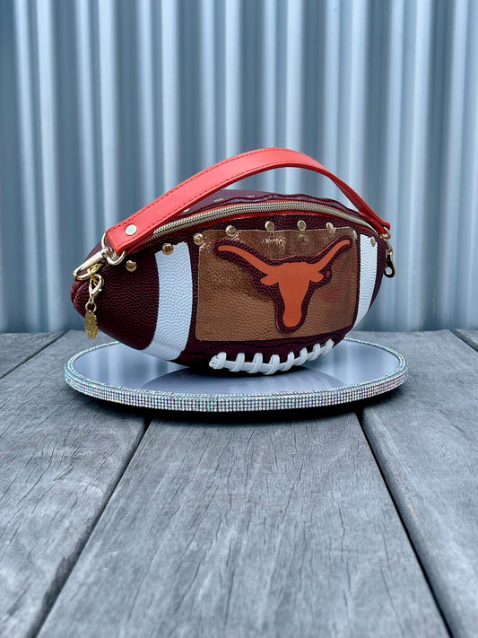 Texas Longhorn Football Purse - Medium