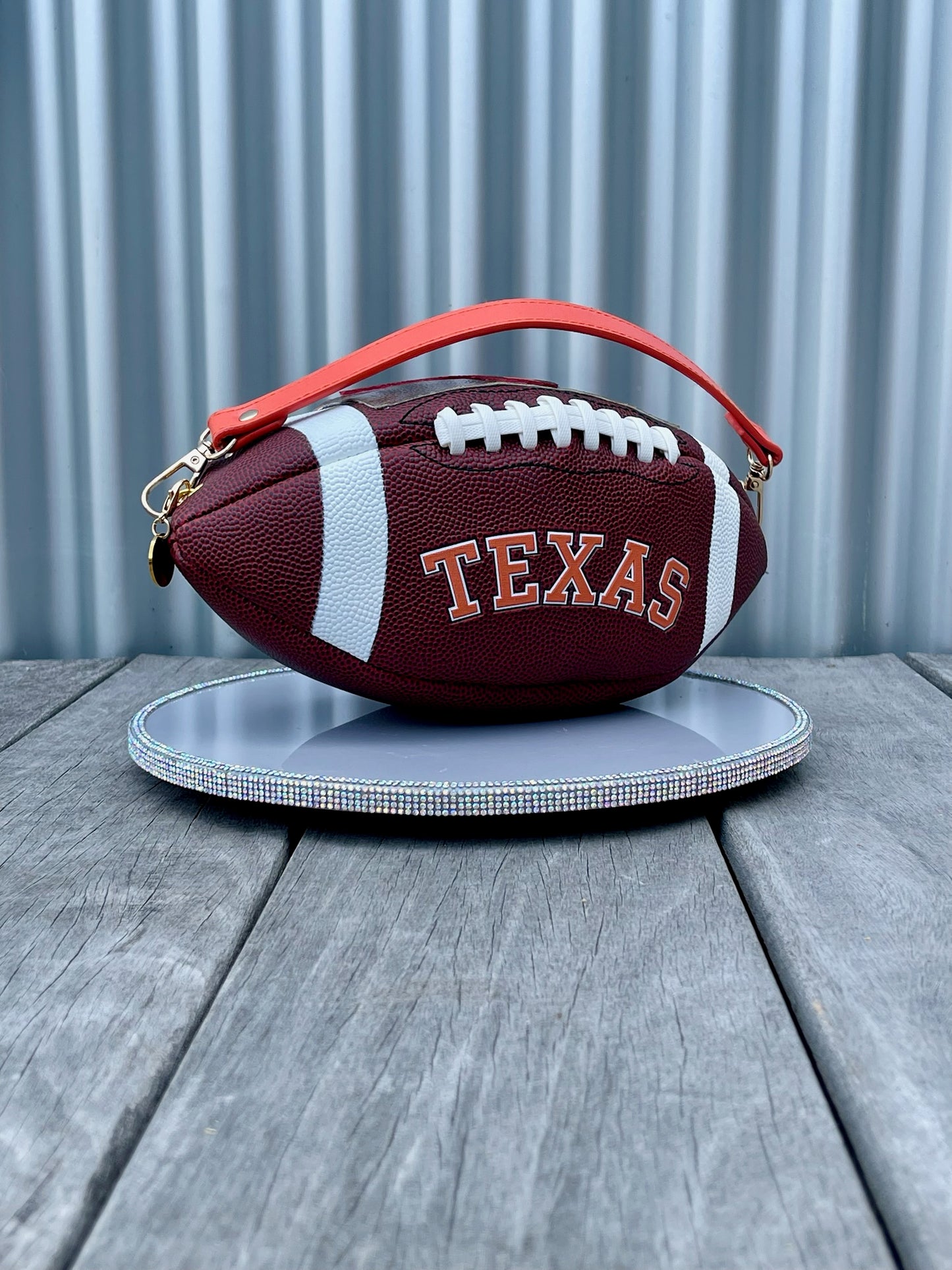 Texas Longhorn Football Purse - Medium