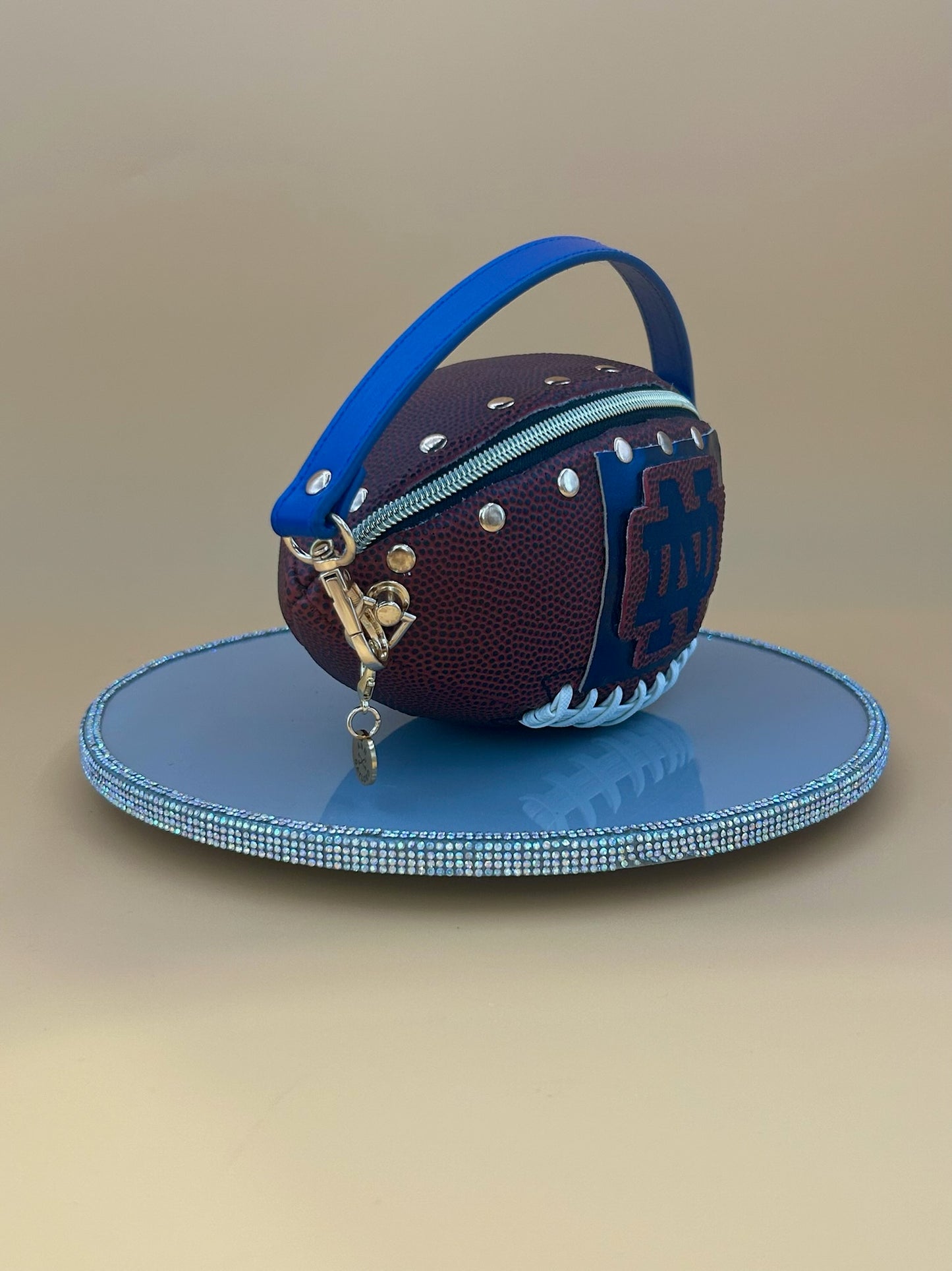 Notre Dame Football Purse