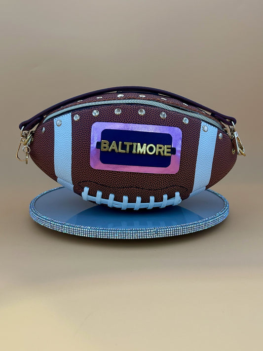 Baltimore Ravens Football Purse